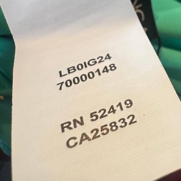 La Blanca Island Goddess Lingerie One Piece Swimsuit Seafoam Size 16 NWT - Picture 8 of 11